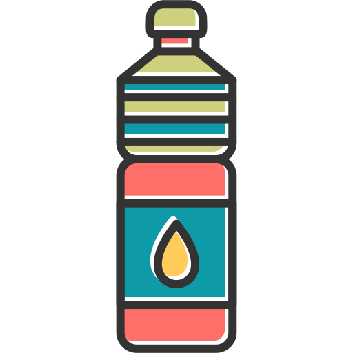 Water bottle Generic Color Omission icon