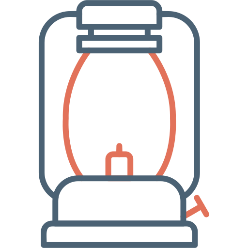 lámpara de gas icono gratis