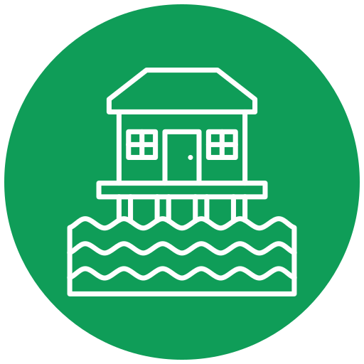 Beach house free icon Beach house free icon