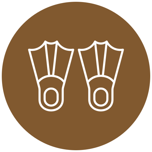 Swimming free icon