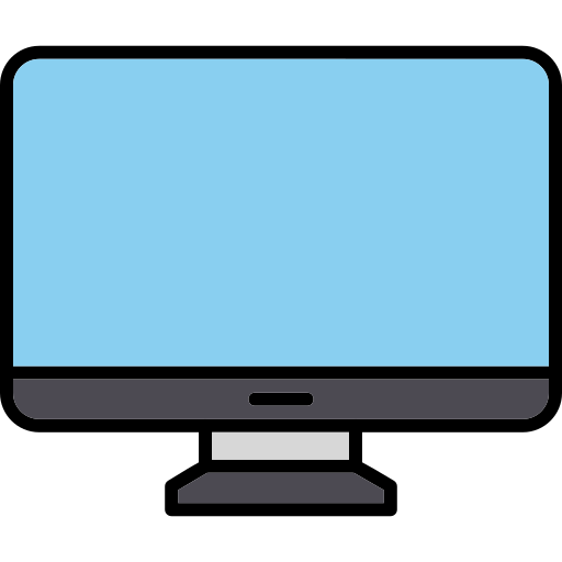 Computer Generic Outline Color icon