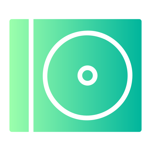 Compact disc Generic Flat Gradient icon