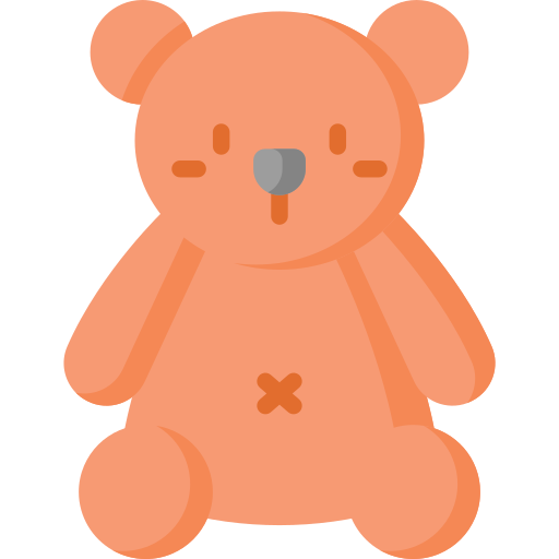 oso de peluche icono gratis