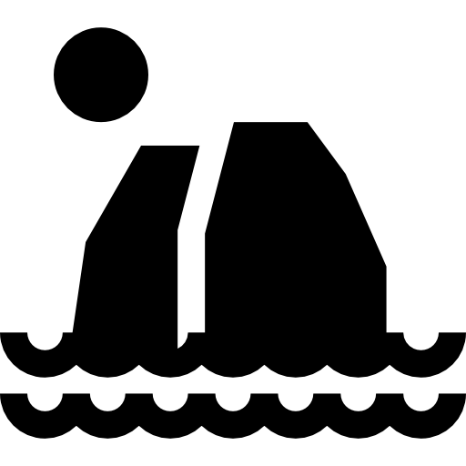 바닷가 무료 아이콘