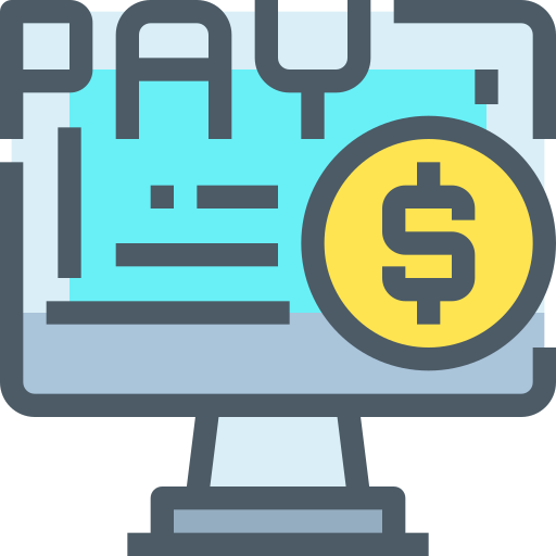 Online payment free icon
