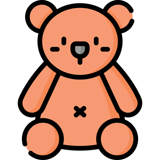 oso de peluche icono gratis