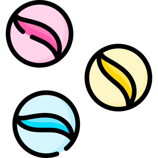 Marbles Special Lineal Color Icon