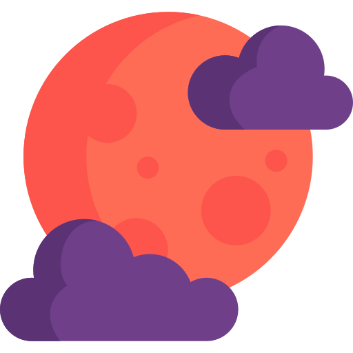 luna llena icono gratis