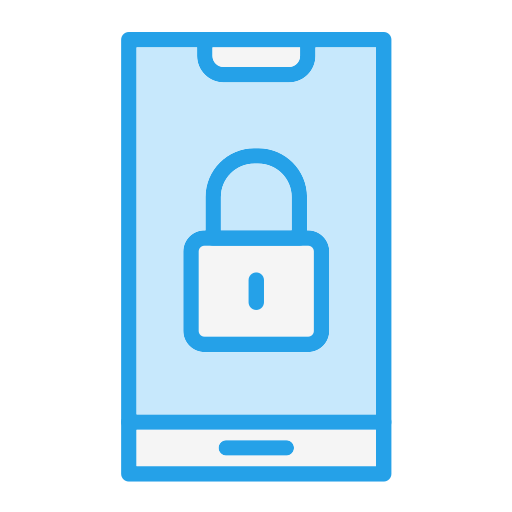 Lock Generic Blue icon