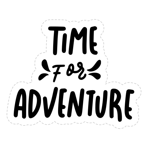 Adventure free sticker Adventure free sticker