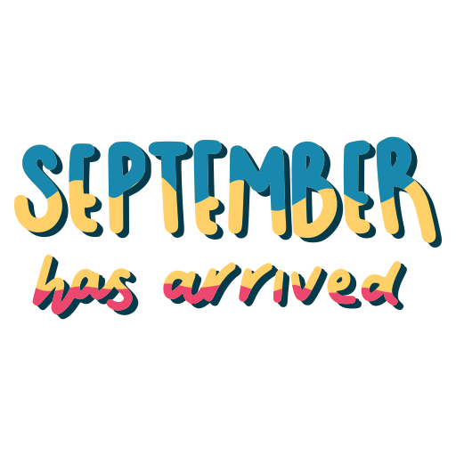 septembre gratuit sticker