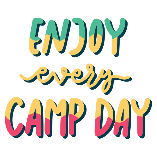 camp gratis sticker