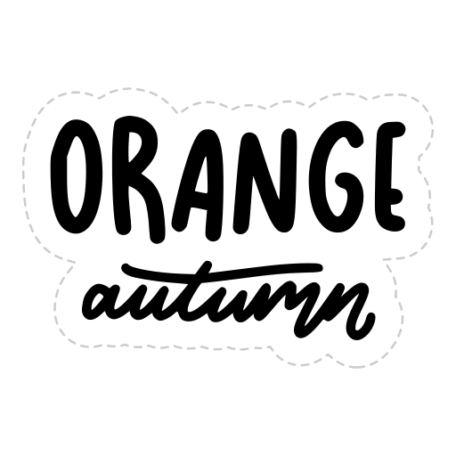 otoño gratis sticker