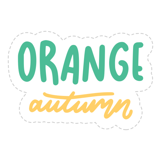 otoño gratis sticker