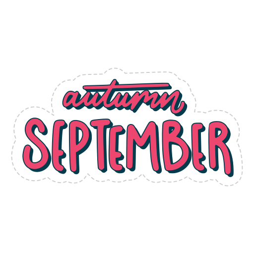 September free sticker September free sticker