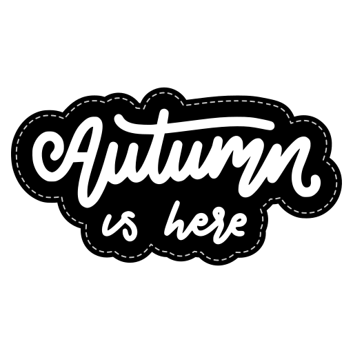 otoño gratis sticker