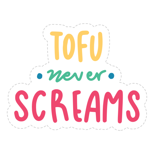 Tofu free sticker Tofu free sticker