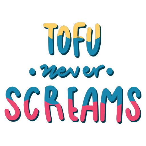 Tofu free sticker Tofu free sticker