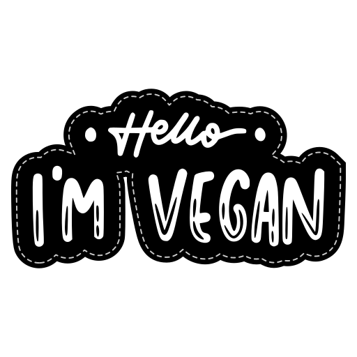 Vegan free sticker Vegan free sticker
