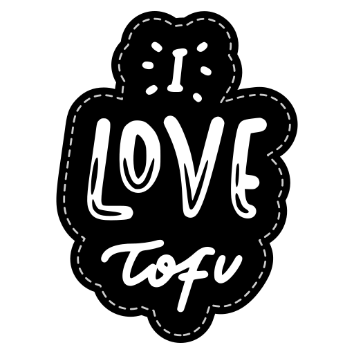 Tofu free sticker Tofu free sticker