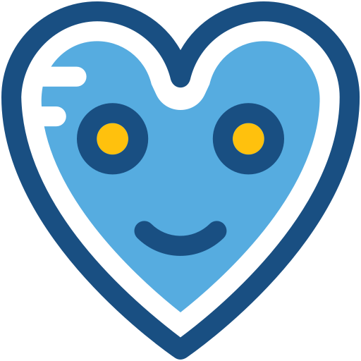 coeur heureux Icône gratuit coeur heureux Icône gratuit