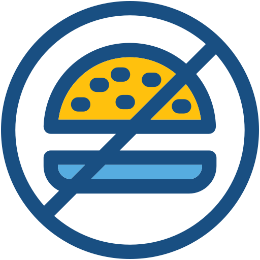 No junk food free icon