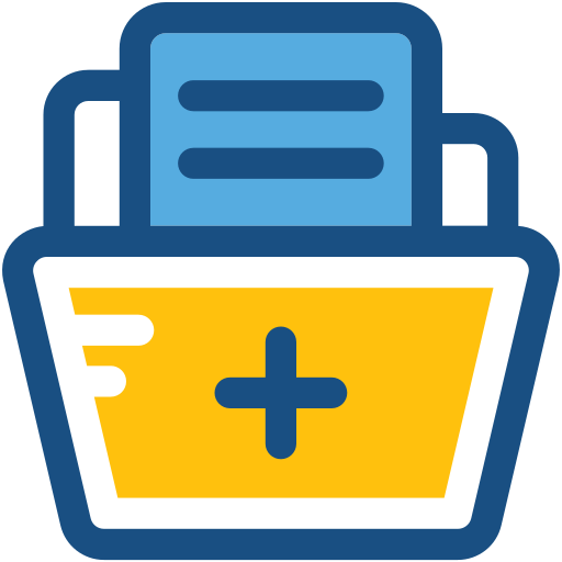 Medical folder free icon