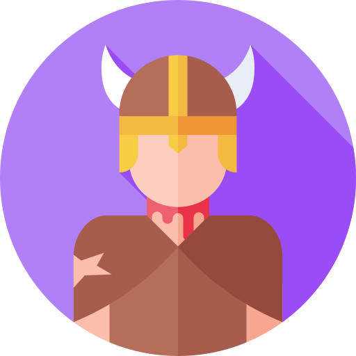 vikingo icono gratis