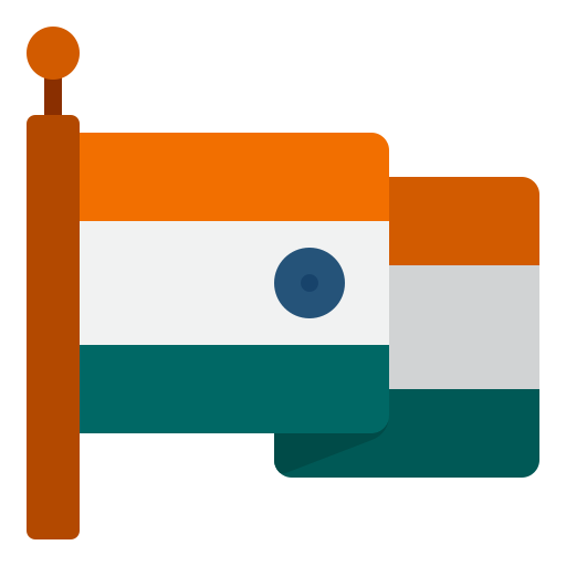 Bandera india icono gratis