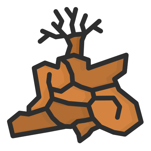 Desertification free icon Desertification free icon