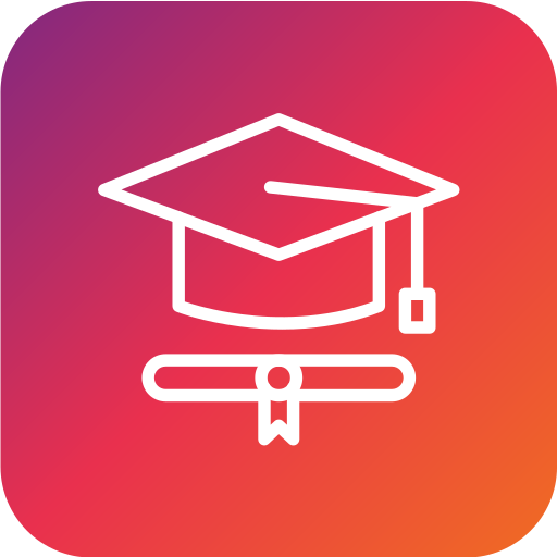 graduación icono gratis