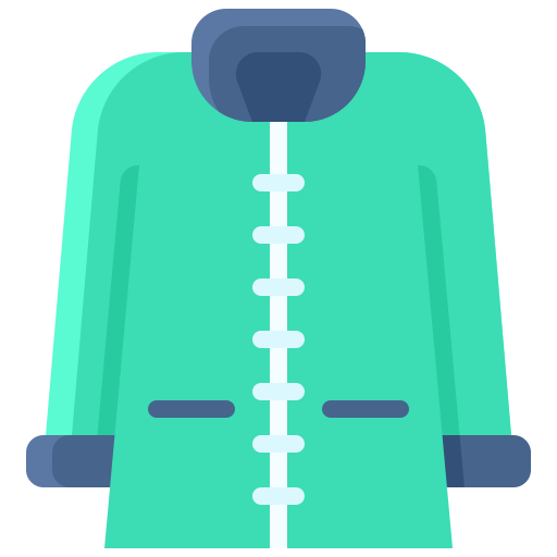 Raincoat Generic Flat icon