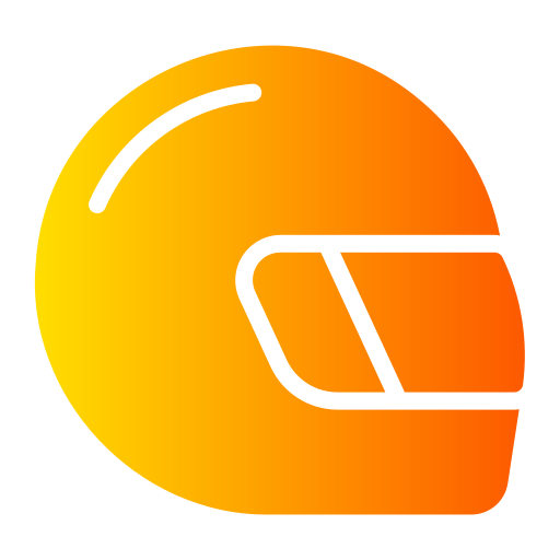 casco de carreras icono gratis