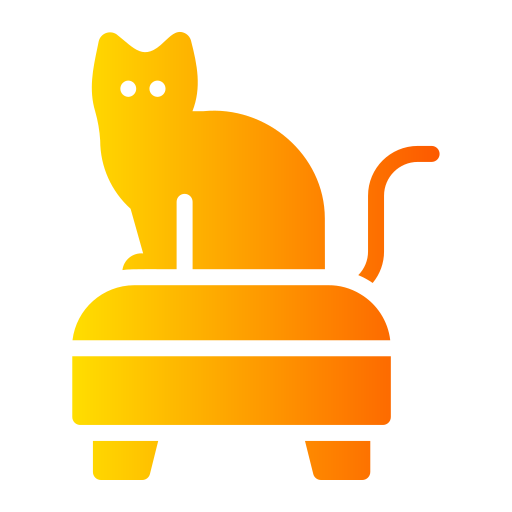 sitting cat icon