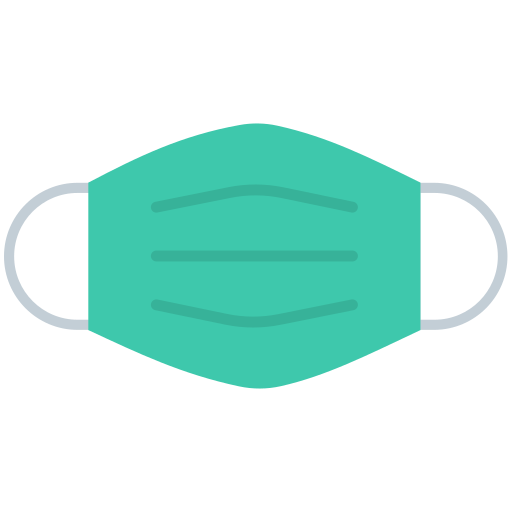 Medical mask Generic Flat icon