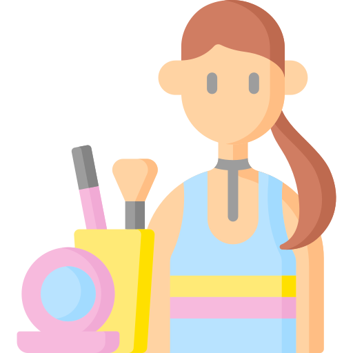 maquilleur Icône gratuit maquilleur Icône gratuit