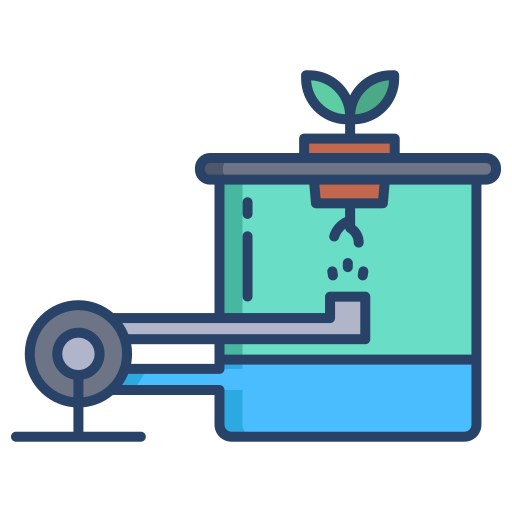 Hydroponic free icon Hydroponic free icon