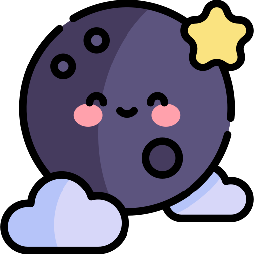 luna llena icono gratis