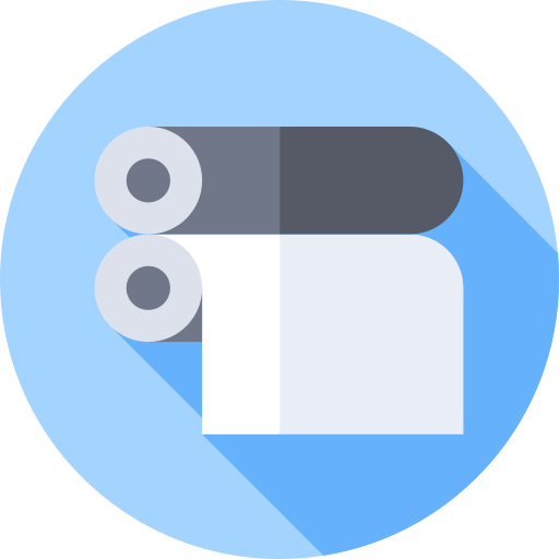 rollo de papel icono gratis