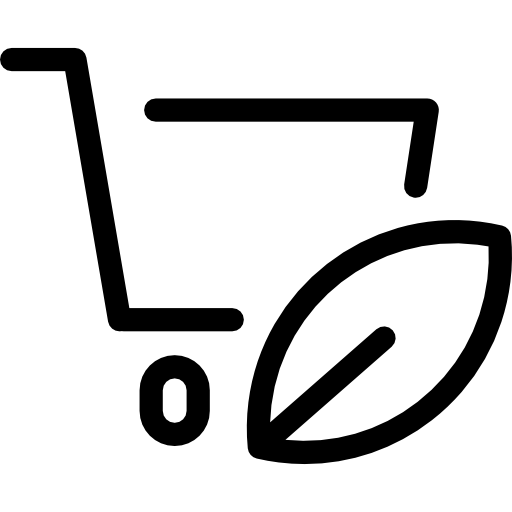 tienda ecológica icono gratis