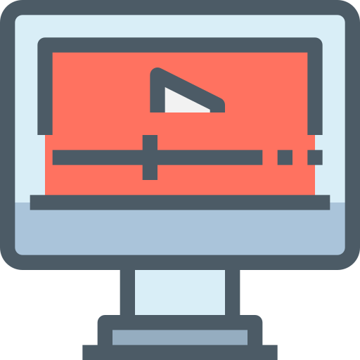 reproductor de video icono gratis