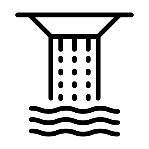 Waterfall free icon