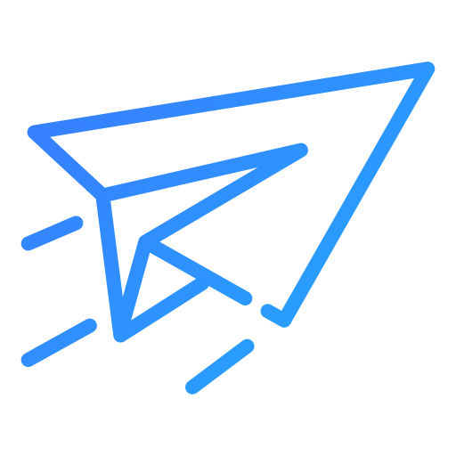 Paper Plane icon Generic Gradient