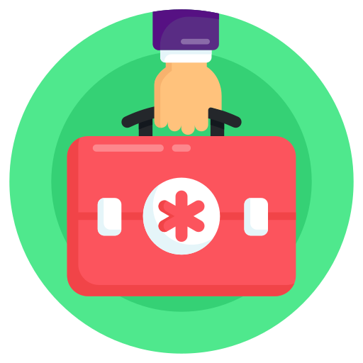 doctor bolsa icono gratis