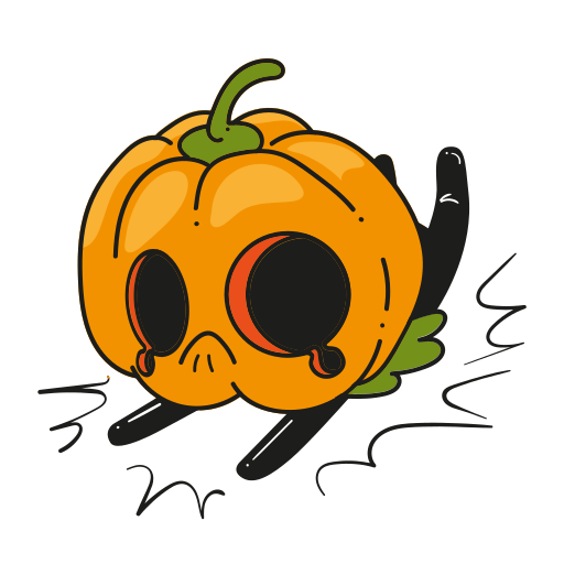 Falling Stickers Free Halloween Stickers