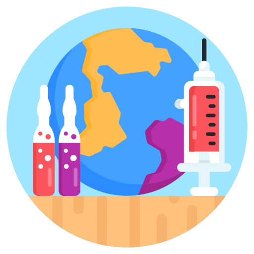 vacunación icono gratis