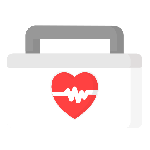 caja de corazón icono gratis