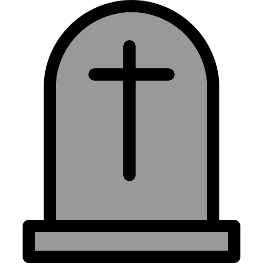 Grave Generic Outline Color icon