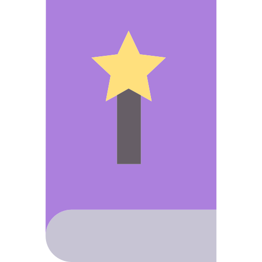 Magic book free icon Magic book free icon