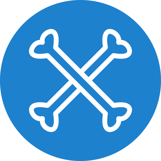 Bones free icon Bones free icon